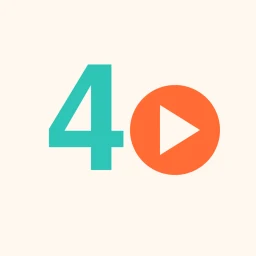 أيقونة تعلم الإنجليزية بالفيديو 4You